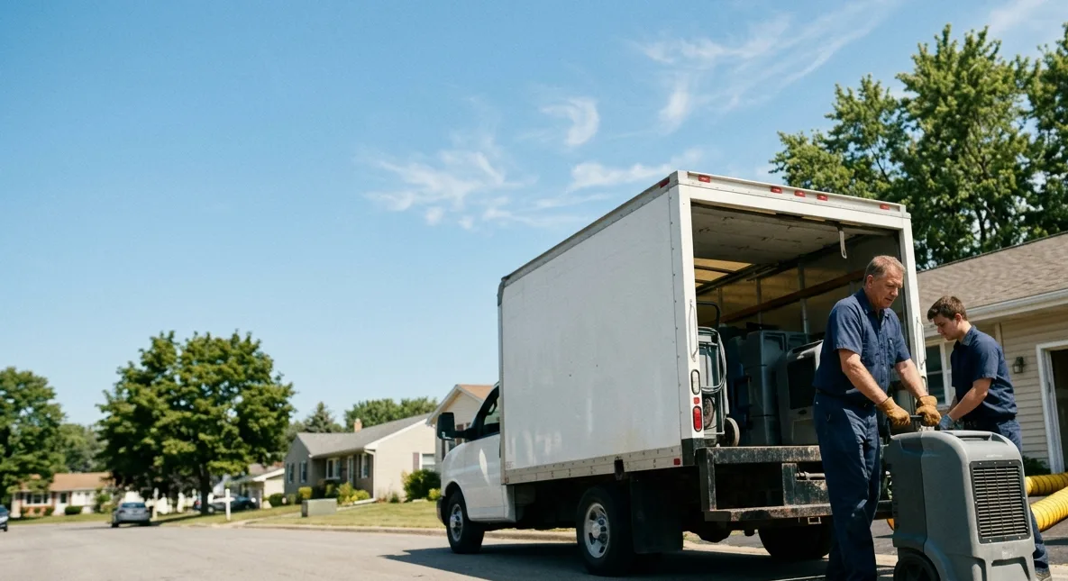 Water Damage Cleanup in Cuyahoga Falls, OH near me